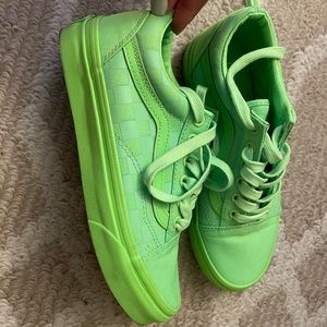 Vans - “old Skool” Green Gecko